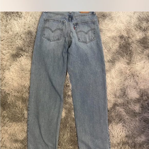 RESERVED DONT BUY! Levi's Blue 94 Baggy Mid Rise Straight Leg Jeans - Picture 3 of 7